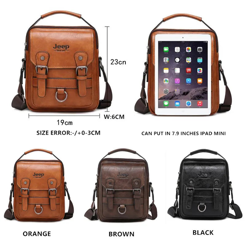 Multi-function Business Handbags Men New Man's Shoulder Bag