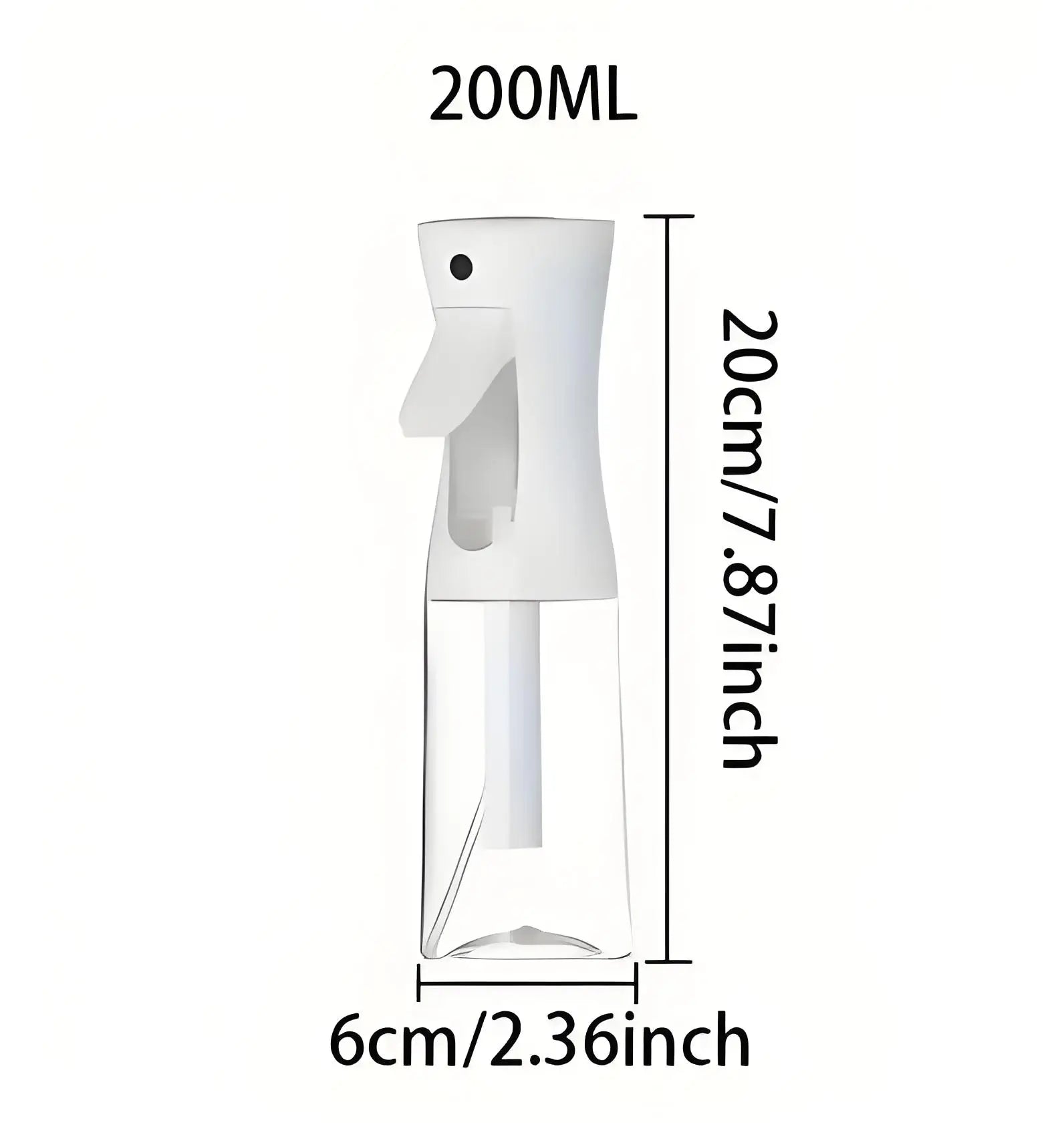 1PC 200ml Hair And Beauty High Pressure Continuous Spray Bottle Watering Garden Spray Pot